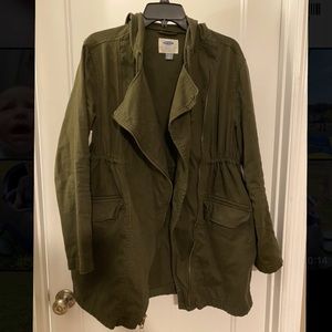 Old Navy Maternity Fall Army Jacket Size Large
